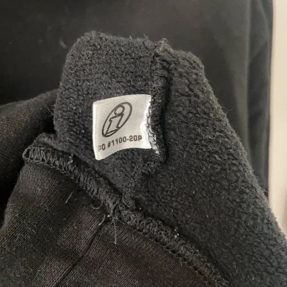 PINK DOLPHIN HOODIE BLACK COLOR SIZE MEDIUM - Picture 10 of 10